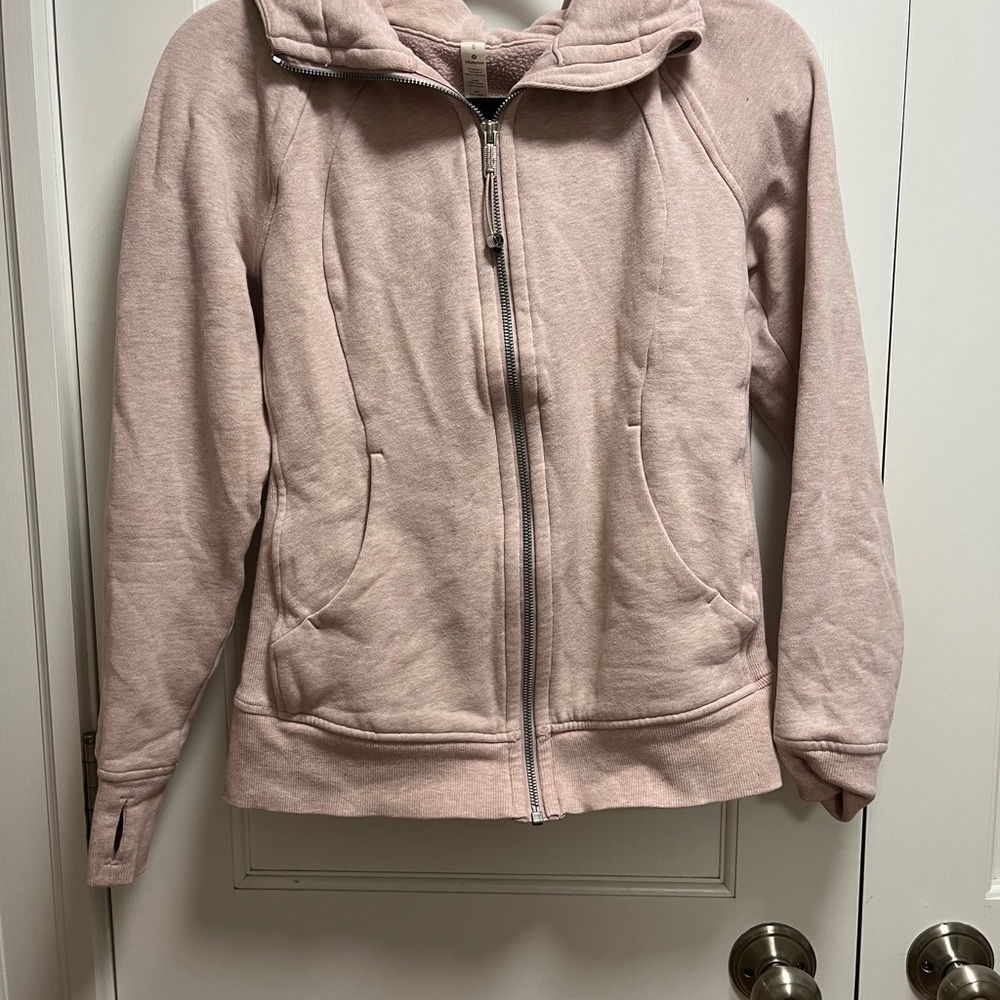 Lululemon Women's Pink Hoodie Jacket size 6